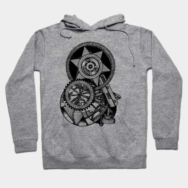 Clockwork Hoodie by StudioGrafiikka